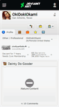 Mobile Screenshot of okidokiokami.deviantart.com