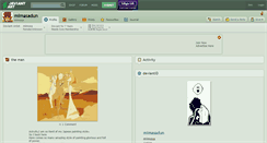 Desktop Screenshot of mimasadun.deviantart.com