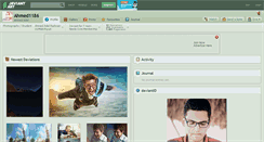 Desktop Screenshot of ahmed1186.deviantart.com