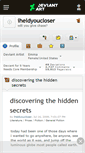 Mobile Screenshot of iheldyoucloser.deviantart.com
