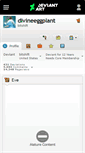 Mobile Screenshot of divineeggplant.deviantart.com