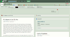 Desktop Screenshot of mcr-lover-63.deviantart.com