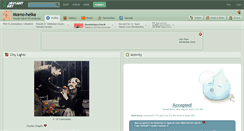 Desktop Screenshot of momo-heika.deviantart.com