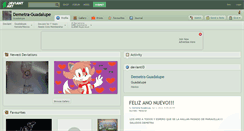Desktop Screenshot of demetra-guadalupe.deviantart.com