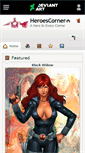 Mobile Screenshot of heroescorner.deviantart.com