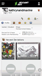 Mobile Screenshot of kathrynandmaxine.deviantart.com