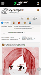 Mobile Screenshot of icy-tempest.deviantart.com