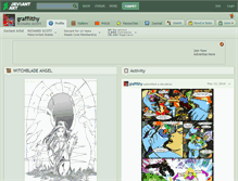 Tablet Screenshot of graffilthy.deviantart.com