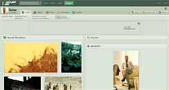 Desktop Screenshot of buhar.deviantart.com