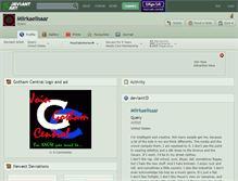 Tablet Screenshot of miirkaelisaar.deviantart.com