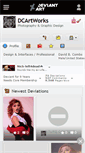 Mobile Screenshot of dcartworks.deviantart.com