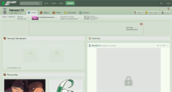 Desktop Screenshot of haruna133.deviantart.com
