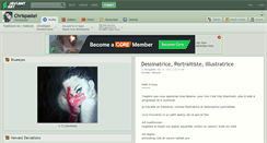 Desktop Screenshot of chrispastel.deviantart.com