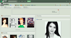 Desktop Screenshot of bredders.deviantart.com