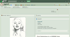 Desktop Screenshot of happineff.deviantart.com