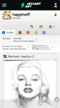 Mobile Screenshot of happineff.deviantart.com