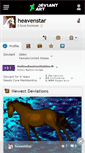 Mobile Screenshot of heavenstar.deviantart.com