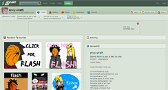 Desktop Screenshot of envy-wrath.deviantart.com