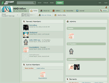 Tablet Screenshot of mmd-info.deviantart.com