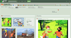 Desktop Screenshot of foxfan1992.deviantart.com