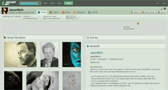 Desktop Screenshot of jennniferh.deviantart.com