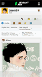 Mobile Screenshot of ljeem84.deviantart.com