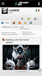 Mobile Screenshot of lunakid.deviantart.com