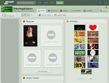 Tablet Screenshot of drawmypicture.deviantart.com