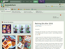 Tablet Screenshot of missmaddytaylor.deviantart.com