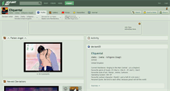 Desktop Screenshot of eliquental.deviantart.com