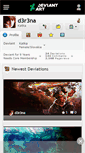Mobile Screenshot of d3r3na.deviantart.com