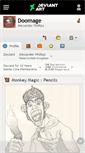 Mobile Screenshot of doomage.deviantart.com
