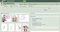 Desktop Screenshot of kaoruwolfdemonofwind.deviantart.com