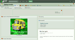 Desktop Screenshot of diablos-scorpio.deviantart.com