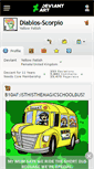 Mobile Screenshot of diablos-scorpio.deviantart.com