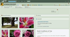 Desktop Screenshot of enchanted-mind-stock.deviantart.com