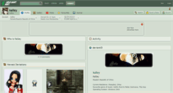 Desktop Screenshot of kalley.deviantart.com