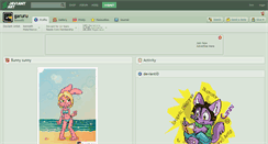 Desktop Screenshot of garuru.deviantart.com