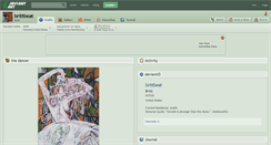 Desktop Screenshot of brittbeat.deviantart.com