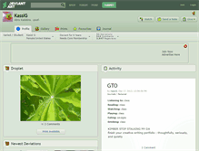 Tablet Screenshot of kassig.deviantart.com