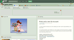 Desktop Screenshot of captain-galant.deviantart.com