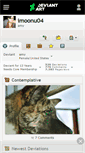 Mobile Screenshot of imoonu04.deviantart.com