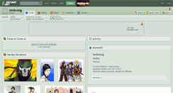 Desktop Screenshot of lordwong.deviantart.com