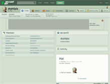 Tablet Screenshot of drphilplz.deviantart.com