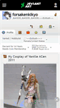 Mobile Screenshot of forsakenkikyo.deviantart.com