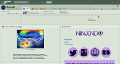 Desktop Screenshot of ninjendo.deviantart.com