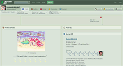 Desktop Screenshot of bummblebird.deviantart.com