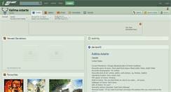 Desktop Screenshot of kalima-astarte.deviantart.com