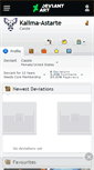 Mobile Screenshot of kalima-astarte.deviantart.com