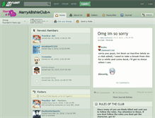 Tablet Screenshot of marryabishieclub.deviantart.com